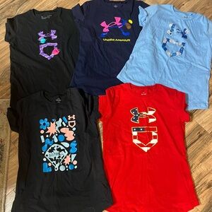 Girl’s Under Armour Softball Shirt Bundle